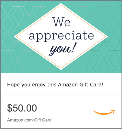 Amazon $50 eGift Card